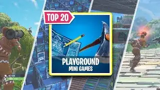 20 MINI GAMES YOU CAN TRY IN FORTNITE (Fortnite Custom Games)