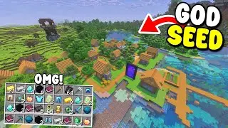 🔥 [GOD SEED] Minecraft 1.21 Bedrock Edition | minecraft seeds pe 1.21