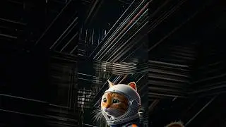 Lost in the Black Hole &ndash; Cat Family in Space (Part 1)🛸 #catlovers #interstellar