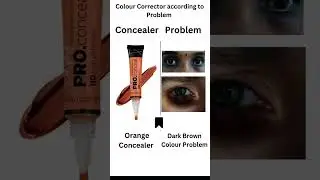 colour correcting according to problem 💖 #makeupstep #makeup #correction #concealing #viral
