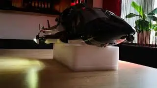 Airwolf mit Innoflyer Scale Beleuchtung und optimiertes Fahrwerk