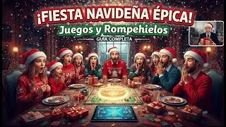 🎄 ¡Los MEJORES Juegos y Rompehielos para tu Fiesta Navideña! ❄️