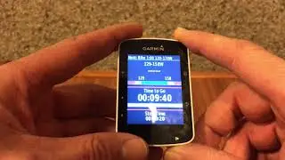 Garmin Edge 520 Training Peaks IQ App
