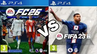 EA FC 26 PS4 против FIFA 23 PS4 | Сравнение