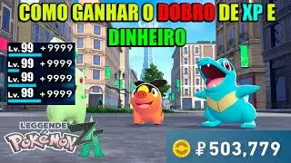 COMO GANHAR O DOBRO DE XP E DINHEIRO NO Pok&eacute;mon Legends: Z-A