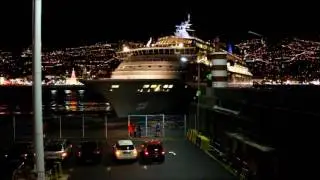 Emotional farewell in Funchal for Captain Chalaris of the THOMSON MAJESTY