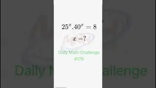 Daily Math Challenge 178- Exponent rules #maths #math #mathematics #mathchallenge #algebratips