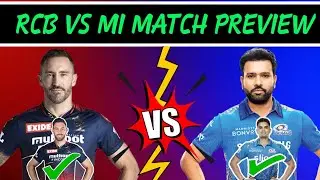 IPL 2022 - MI vs RCB 2022 Playing 11 and Head to Head Record