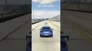 Tezeract Vs Nissan Gtr Vs Ferrari #shorts #gta5