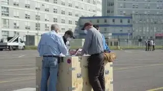 Emergency Field Hospital Going Up in Italy