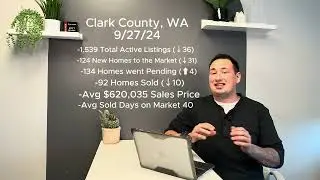 Clark County Housing Market statistics - 9/27/24