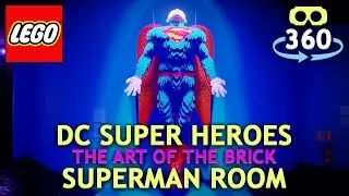 Lego DC Super Heros 360&ordm; 4K Virtual Reality - SUPERMAN - #VR #360Video