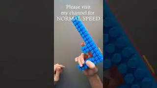 🔫 Make a Toy GUN for kids with simple BLOCKS #shorts