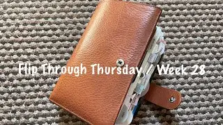 Flip Through Thursday / Week 28 // Pink Planner Girl