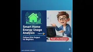 Smart Home Energy Usage Analysis | Python EDA Project for Beginners | Real Life Dataset