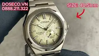 Đồng hồ nam Citizen Zenshin Mechanical NK5020-58P #citizenwatches #donghonam #donghochinhhang