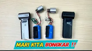 Cara Bongkar Mini Jet Fan Taffware M4 & Z1