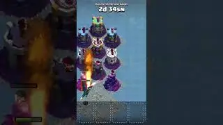Max level Dragon vs All levels Wizard Towers #subscribe #abone_subscribe #coc