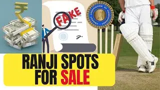 Corruption in Indian cricket EXPOSED, outsiders giving BRIBES for place in domestic side