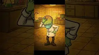 Plants vs Zombies:   black spider inside the ear canal #pvz  #funny  #animation #shorts