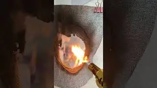 Composite Fabric VS Fire #fabric #factoryproducts #flameresistant #flameretardant #fireproof