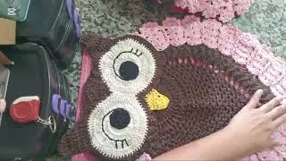 Produções do mês de março/ jogo de banheiro coruja 🦉
