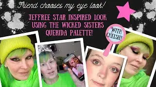 Wicked Sisters Querida palette: JSC inspired look! Friend chooses my eye shades