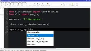 Python Natural Language Processing with NLTK #5 - How to get Part of Speech Tags