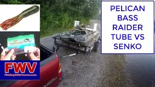 PELICAN BASS RAIDER TUBE VS SENKO | Fishing With Vance