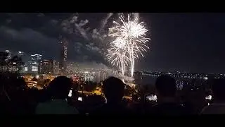 John Nze-Bertram TV: Enjoying the New Year 2026 fireworks in Perth, Western Australia (3)