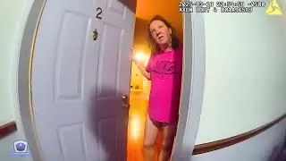Police Surprise Woman at Her Door After DUI Hit and Run