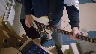 Sire P5R - Zoom B1Four Fender Bassman effect