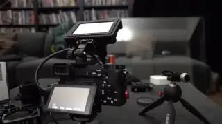 3.5inch external a6500 monitor + headphone jack