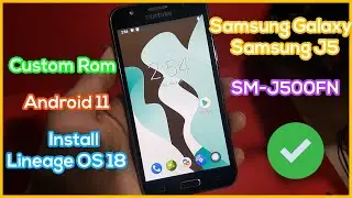 Install Lineage OS 18 on Samsung J5 2015 (SM-J500FN) | Install Stable Custom Rom Android 11