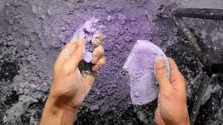 Crushing a Chalk Circle | Satisfying Visual ASMR