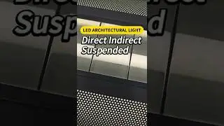 Metal mesh design: Grille LED light #ledlights  #ledlinearlight  #ledfactory  #commerciallighting