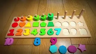 Fun and Educational Numbers and Shapes Matching for Kids | Learn Colours and Shapes!