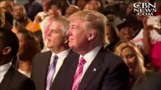 Trump Brings Message of Faith, Unity to Black Church