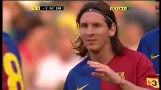 Lionel Messi vs Hibernian - Friendly 08-09