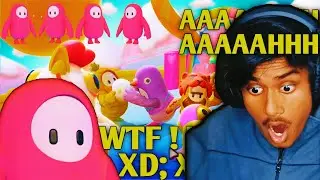 NOOB PLAYS FALL GUYS | RAGE MOMENTS | PART 1