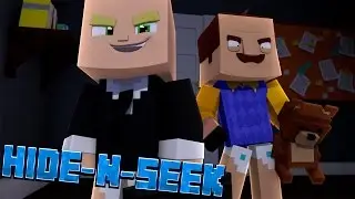 BOSS BABY PLAYDATE! Minecraft Boss Baby HIDE N SEEK