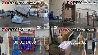 TOPPY pallet changers comparison (stationary and mobile pallet inverter)