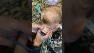 How to paint reborn hair demonstration, Prototype by Jannie de Lange, GHSP paints
