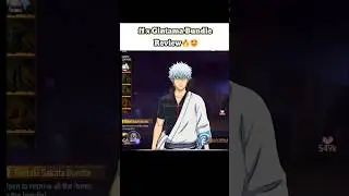 ff x Gintama Bundles💥😍 | free fire x Gintama | Gintama x free fire | ff Ob53 Collab #shorts