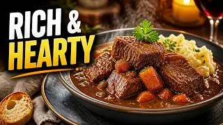 This French Beef stew Recipe Will Impress Everyone | Easy and time saving