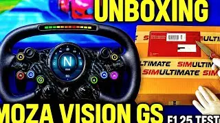 &iexcl;MOZA VISION GS es una LOCURA! Unboxing + Carrera en F1 25 Gameplay