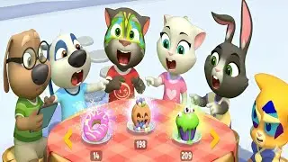 My Talking Tom Friends 2 Funny Food Android ios 