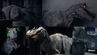 Z-Rex: The Jurassic Dead [2017] - Z Rex / Zombie T Rex Screen Time