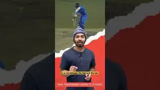 How the snickometer actually works in cricket 🏏 🤖 #cricket #viratkohli #youtubeshorts #shorts
