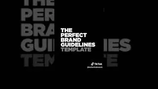 The Perfect Brand Guidelines Template for Startups.